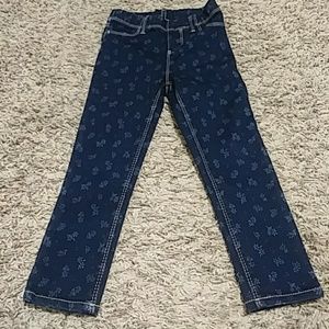 Girls Jordache floral print jeggings 4T